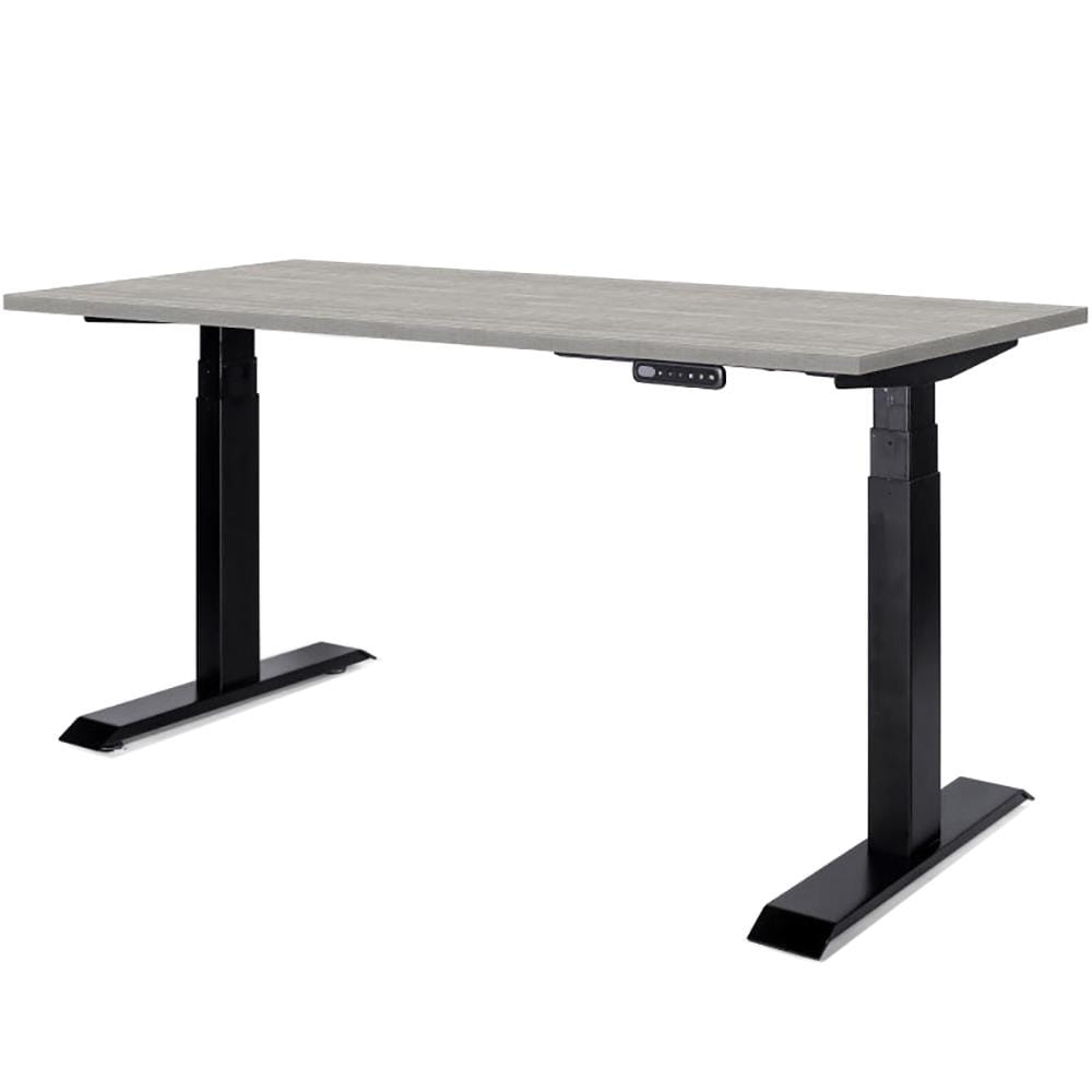 โต๊ะทำงานปรับระดับ ERGOTREND SIT 2 STAND GEN3 150 ซม. สี COMBI GREY/ดำ