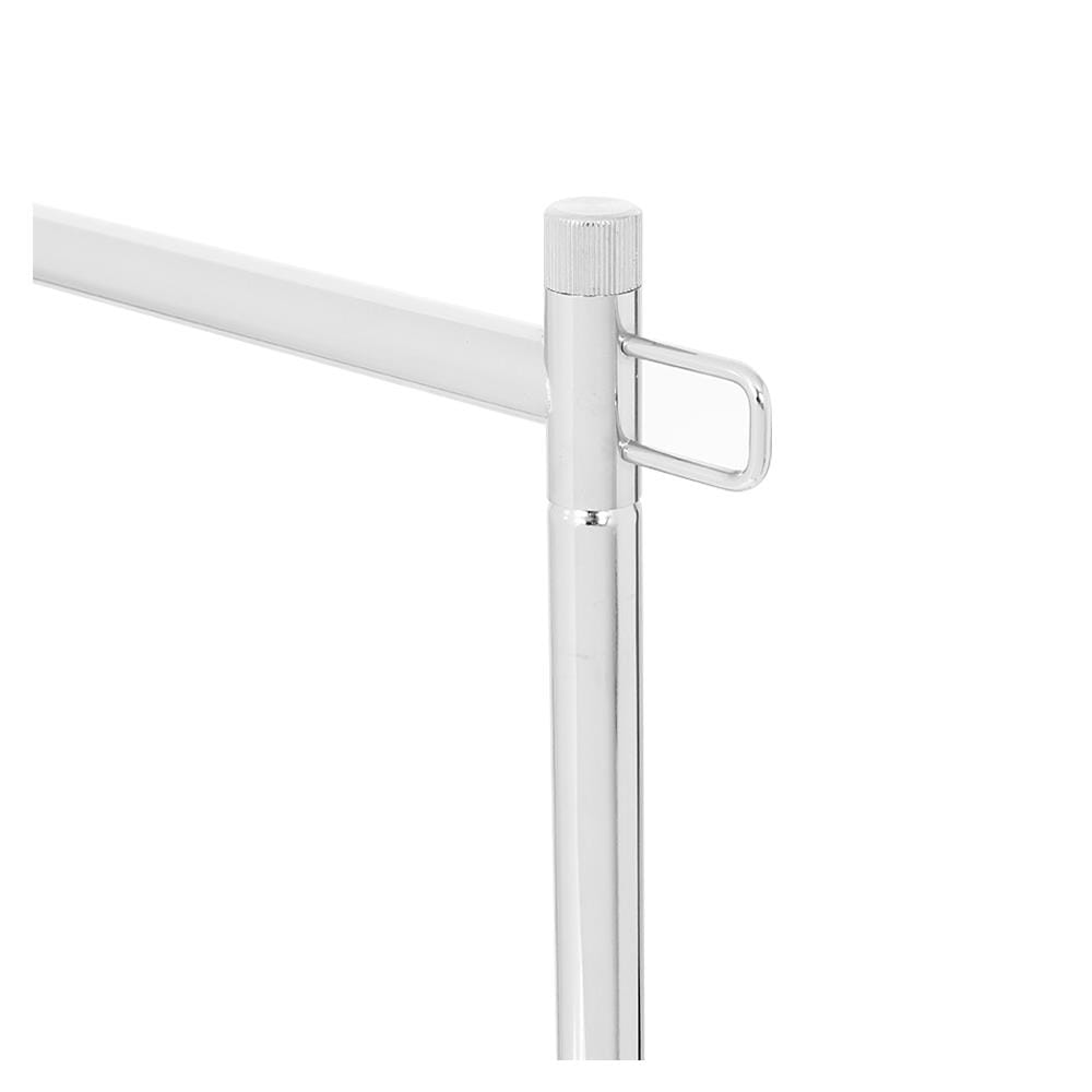 ราวแขวนผ้าปรับระดับได้ 100.5x41x184cm สีดำ PLIM