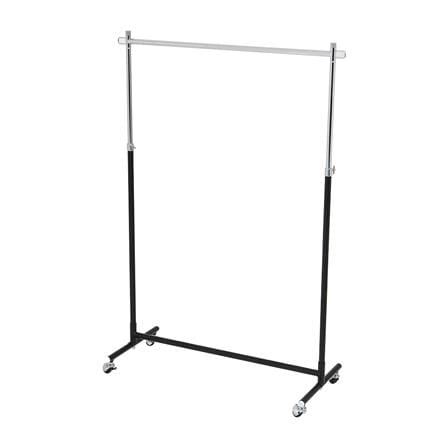 ราวแขวนผ้าปรับระดับได้ 100.5x41x184cm สีดำ PLIM_0