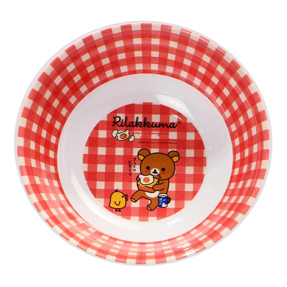 ชามเมลามีน 7" SUPERWARE RILAKKUMA MEETS WITH EGGS