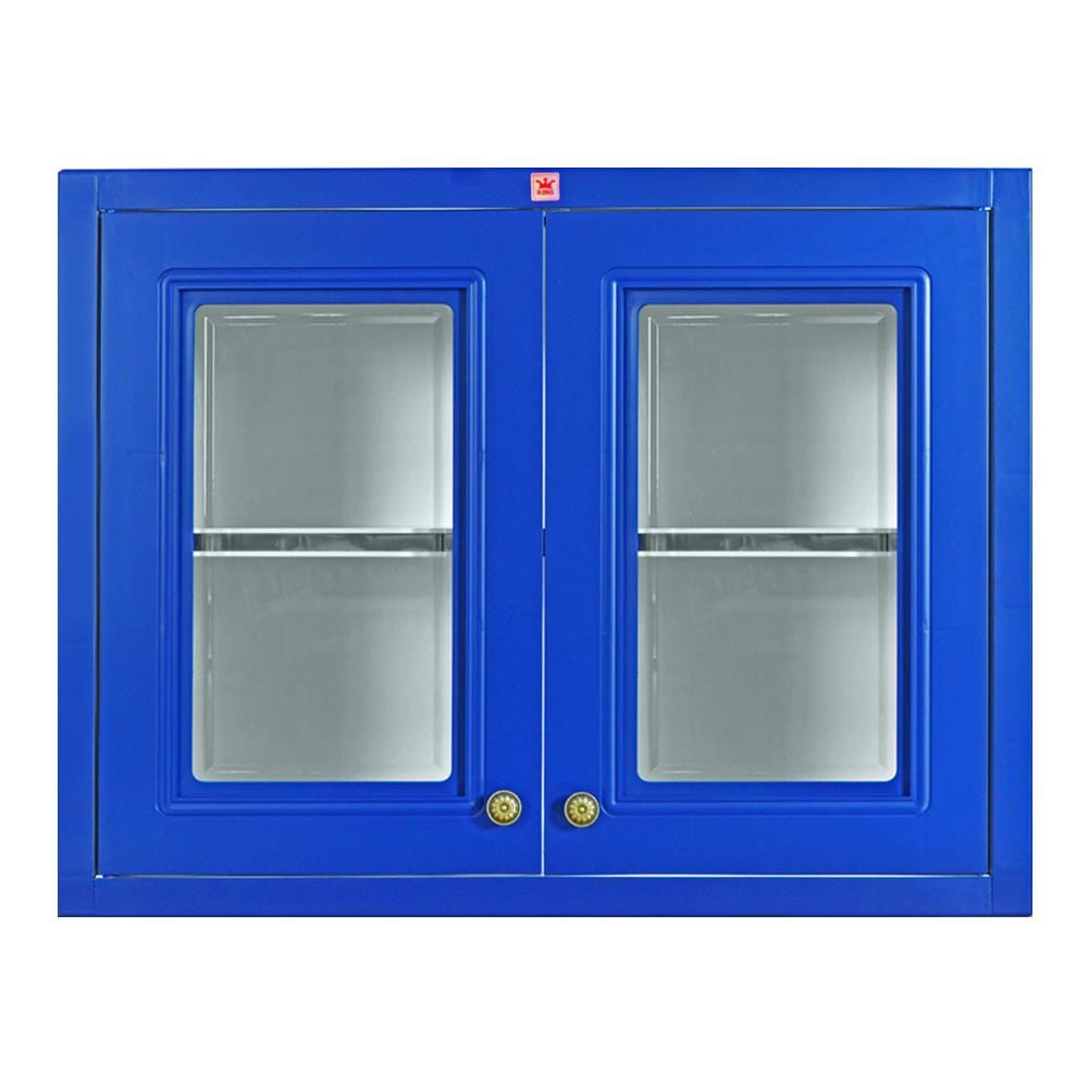 ตู้คู่ KING GOLD 88.5x68 ซม. สีน้ำเงิน