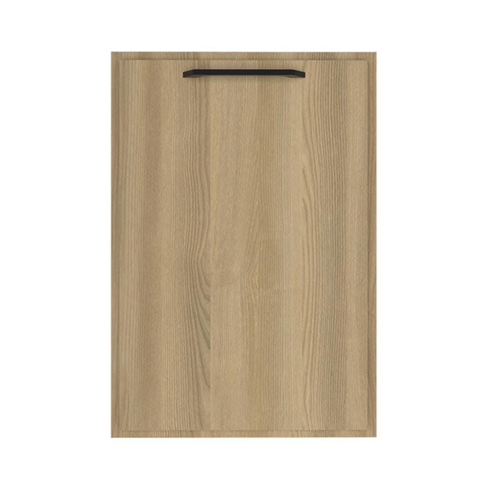 บานซิงค์เดี่ยว PARAZZO ENZO มือจับดำ 40x60 ซม. สีเนเจอรัลโอ๊ค