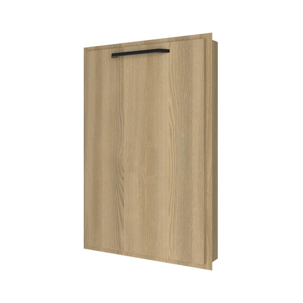 บานซิงค์เดี่ยว PARAZZO ENZO มือจับดำ 40x60 ซม. สีเนเจอรัลโอ๊ค