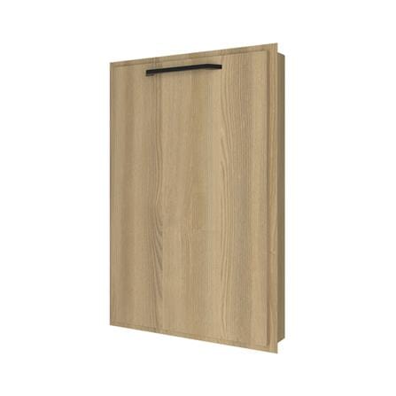 บานซิงค์เดี่ยว PARAZZO ENZO มือจับดำ 40x60 ซม. สีเนเจอรัลโอ๊ค_1