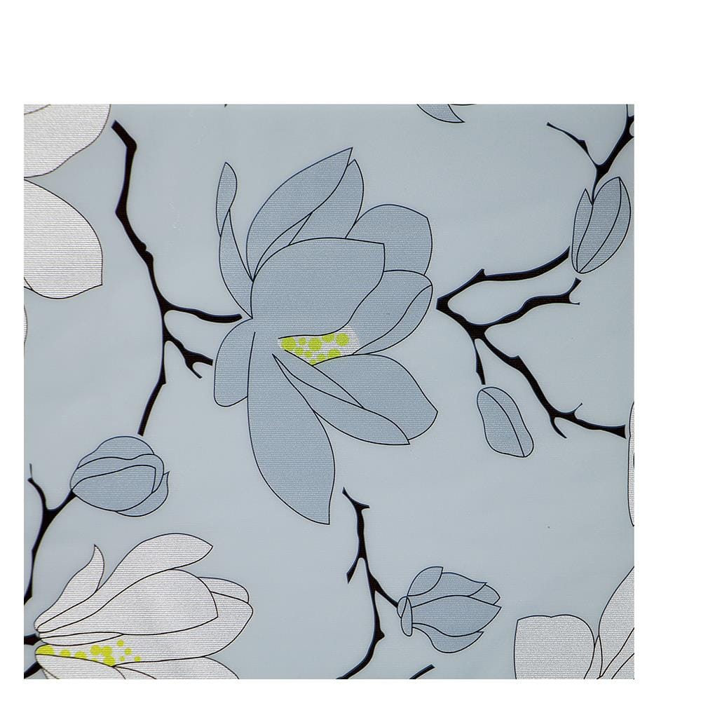 แผ่นรองจาน PVC SRITHAI BUTTERFLY FLOWERS สีเทา