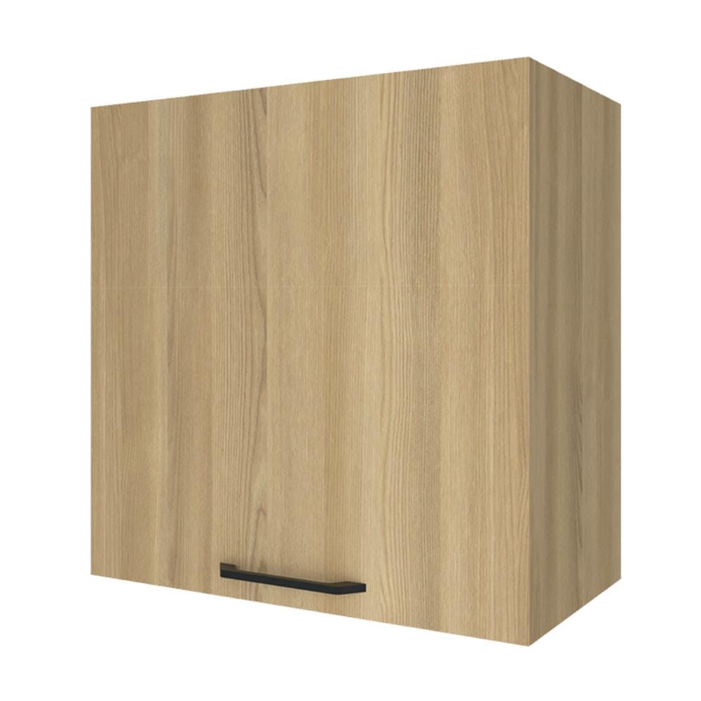 ตู้เดี่ยว WPC PARAZZO ENZO มือจับดำ 60x60 ซม. สีเนเจอรัลโอ๊ค