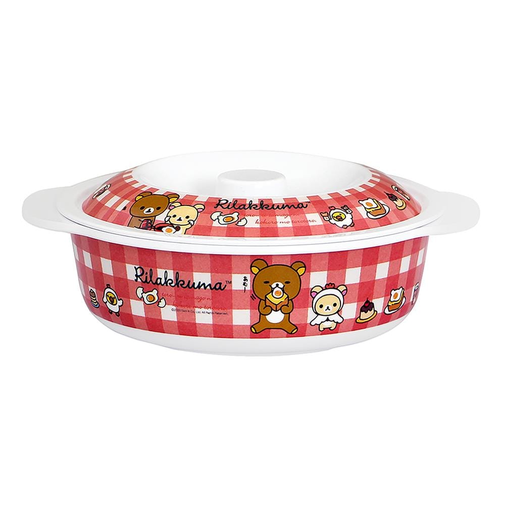 ชามเมลามีน 2 หู 5.5" SUPERWARE RILAKKUMA MEETS WITH EGGS