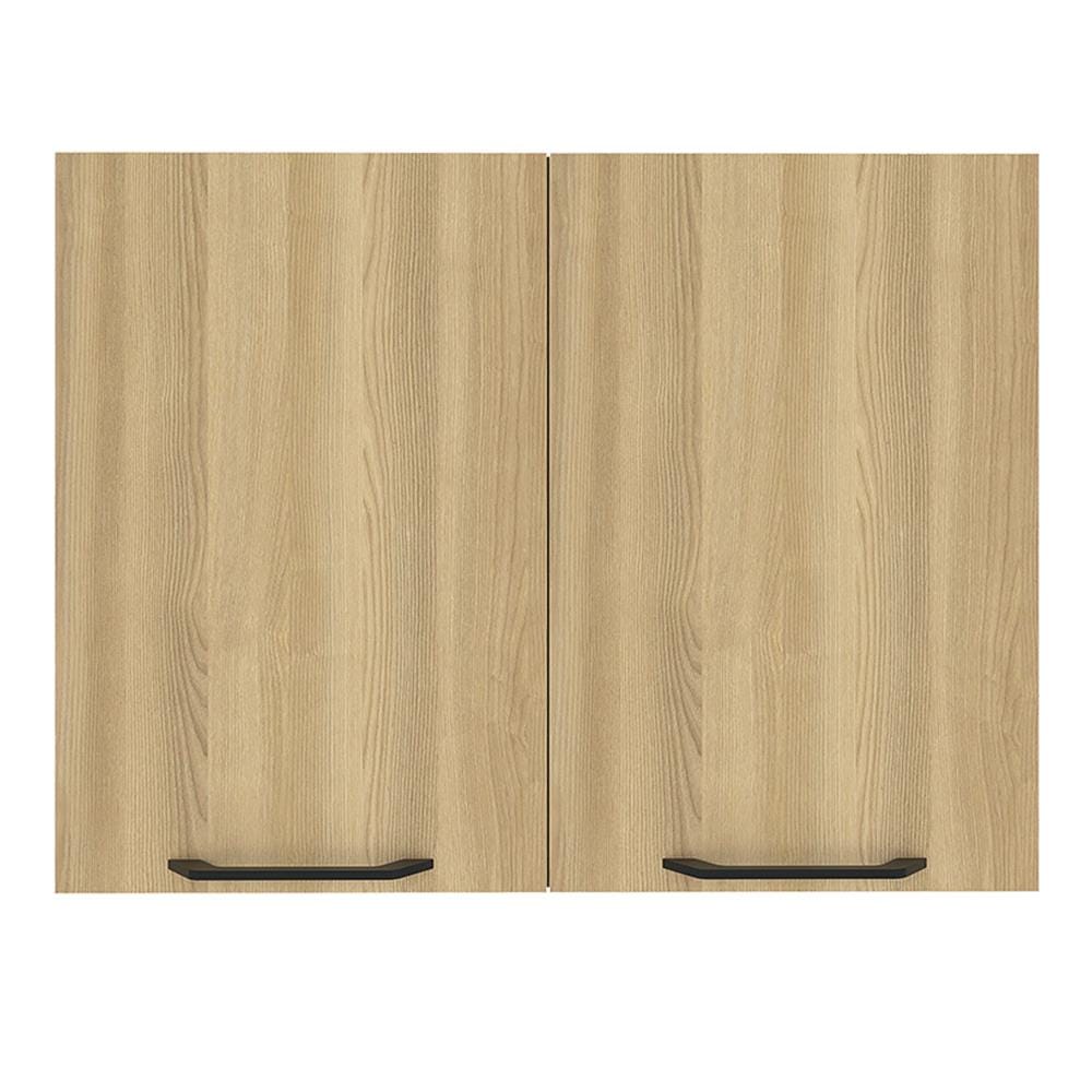 ตู้คู่ WPC PARAZZO ENZO มือจับดำ 80x60 ซม. สีเนเจอรัลโอ๊ค