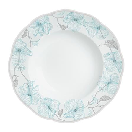จาน FINE PORCELAIN ลึก 9" KECH WINTER SKY