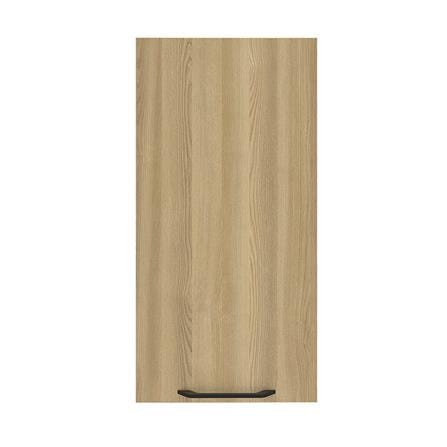 ตู้เดี่ยว WPC PARAZZO ENZO มือจับดำ 40x80 ซม. สีเนเชอรัลโอ๊ก