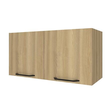 ตู้คู่ WPC PARAZZO ENZO มือจับดำ 80x40 ซม. สีเนเชอรัลโอ๊ค_1