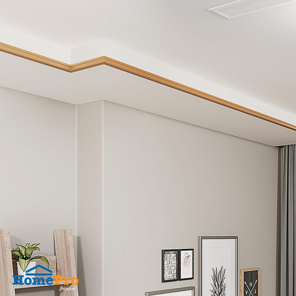 ไม้มอบฝ้านอก WPC CROBERN 3.8X290X2.3 ซม. สีไม้สักทอง