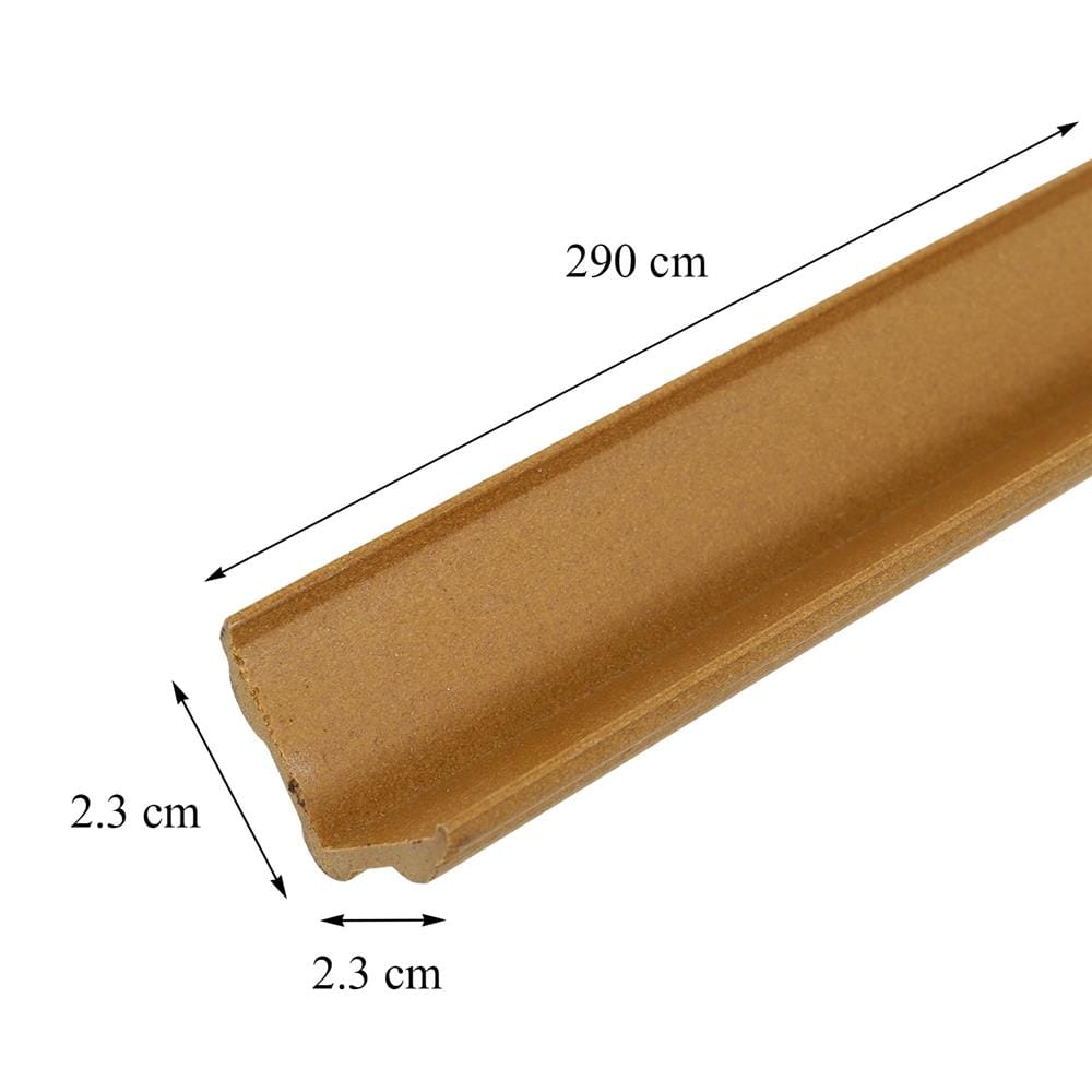 ไม้มอบฝ้านอก WPC CROBERN 3.8X290X2.3 ซม. สีไม้สักทอง