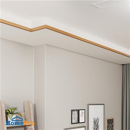 ไม้มอบฝ้านอก WPC CROBERN 3.8X290X2.3 ซม. สีไม้สักทอง_4