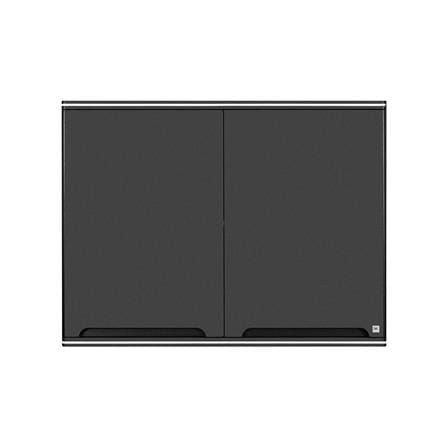 ตู้คู่ KING PLATINUM CURVE 90x67.8 ซม. สีเทา