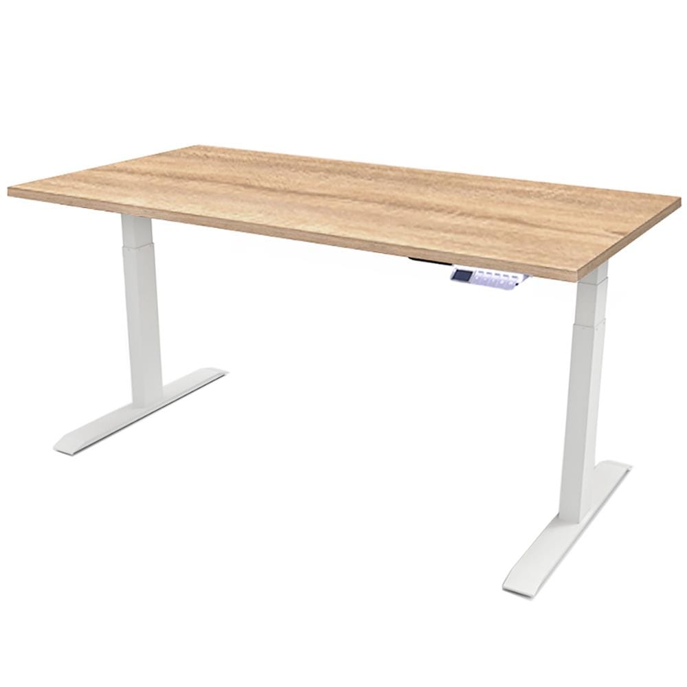 โต๊ะปรับระดับ ERGOTREND SIT 2 STAND GEN 4 150 ซม. สี SONOMA/ขาว