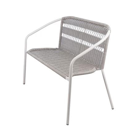ม้านั่งสนามหวายเทียม SPRING WICKER สีเทาอ่อน_1
