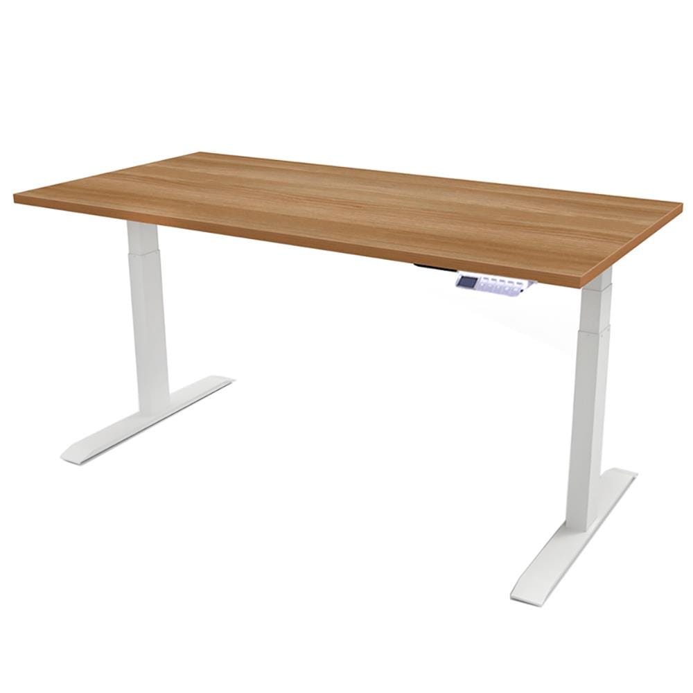 โต๊ะปรับระดับไฟฟ้า ERGOTREND SIT 2 STAND GEN4 150 ซม. สี VINTAGE OAK/ขาว