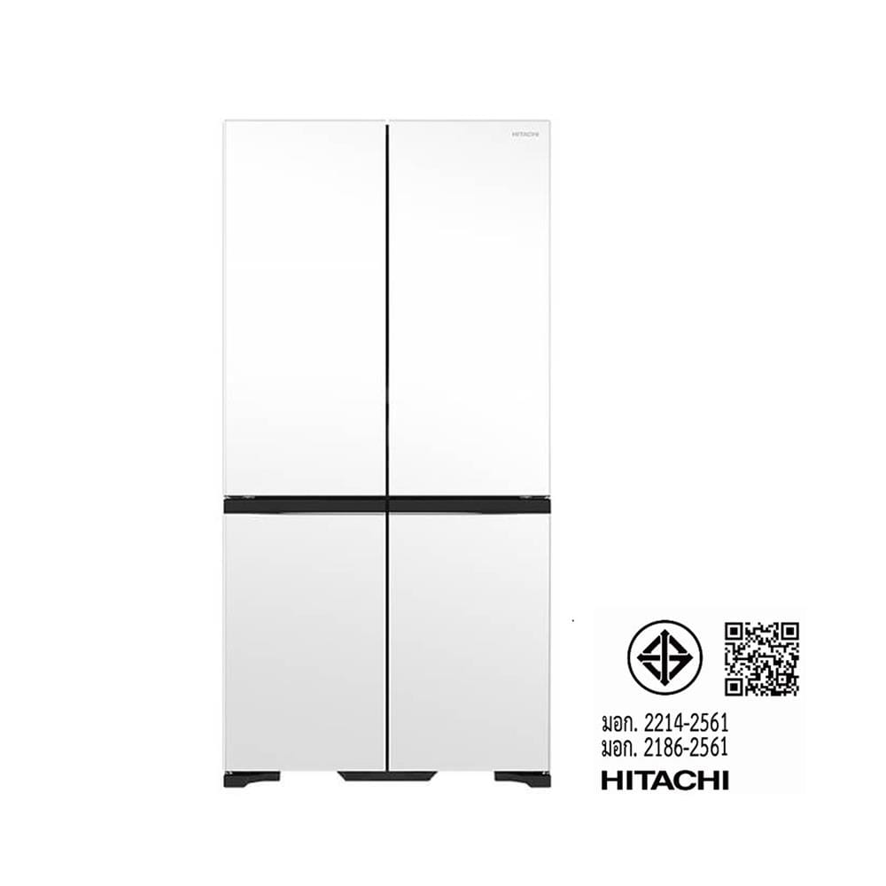 ตู้เย็น MULTI DOOR HITACHI RWB640VFX MGW 20.1 คิว กระจกขาว อินเวอร์เตอร์