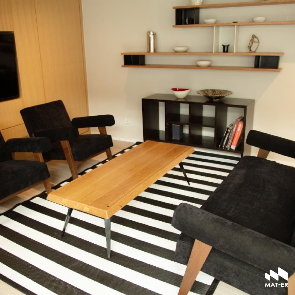 เสื่ออเนกประสงค์ MAT-ER ZEBRA 150x240 ซม. สีขาว/ดำ