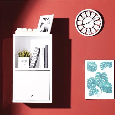 ตู้แขวนผนัง KIOSK HOD-40 WH เหล็ก สีขาว_4