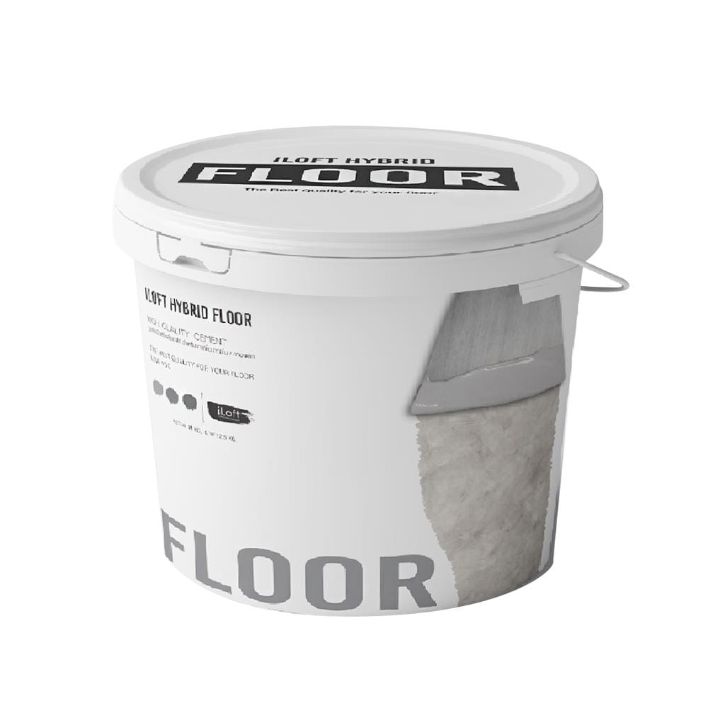 สีเท็กเจอร์ ILOFT HYBRID FLOOR สีเทา #3 12 กก.