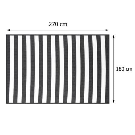 เสื่ออเนกประสงค์ MAT-ER ZEBRA 180x270 ซม. สีขาว/ดำ_5