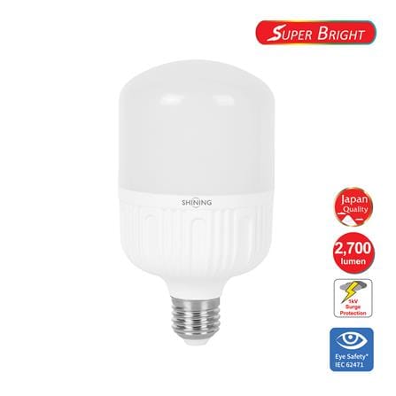 หลอด LED SHINING SUPER BRIGHT DAYLIGHT 30 วัตต์ E2...