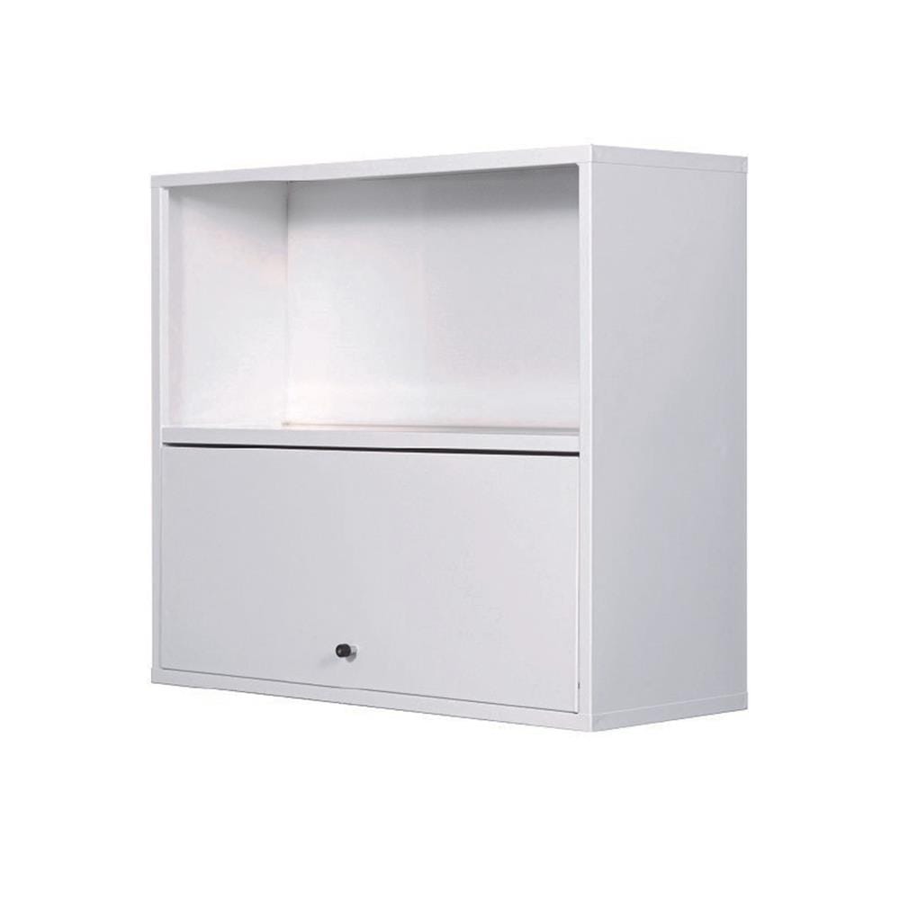 ตู้แขวนผนัง KIOSK HOD-80 WH/WH เหล็ก สีขาว