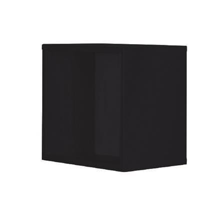 ตู้แขวนผนัง KIOSK HO-40 BM เหล็ก สีดำ