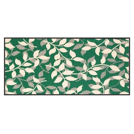 เสื่ออเนกประสงค์ MAT-ER LEAF SIZE S 90x200 ซม. สีเขียว/ครีม_2