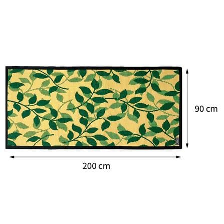 เสื่ออเนกประสงค์ MAT-ER LEAF SIZE S 90x200 ซม. สีเขียว/ครีม_4