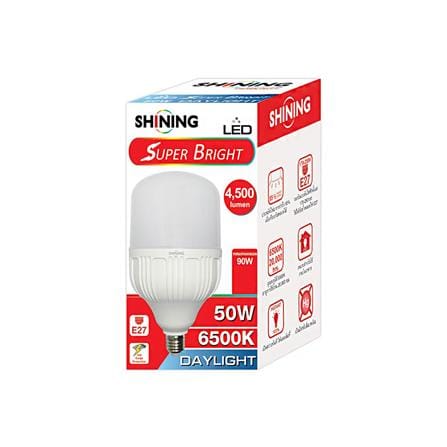 หลอด LED SHINING SUPER BRIGHT DAYLIGHT 50 วัตต์ E27_2
