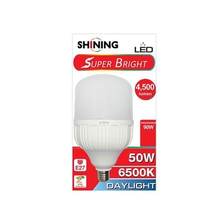 หลอด LED SHINING SUPER BRIGHT DAYLIGHT 50 วัตต์ E27_3