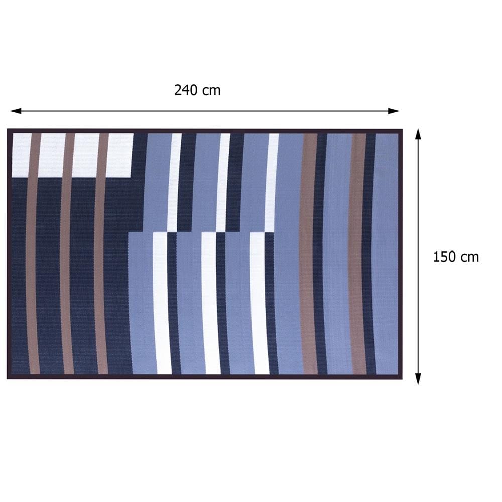 เสื่ออเนกประสงค์ MAT-ER JIJU STRIPES SIZE M 150x240 ซม. หลากสี