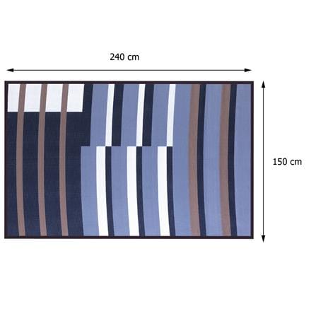 เสื่ออเนกประสงค์ MAT-ER JIJU STRIPES SIZE M 150x240 ซม. หลากสี_4