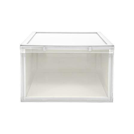 กล่องรองเท้า STACKO MAGNETIC LOCK MONO 28X37X18.3 ซม. สีขาว_2