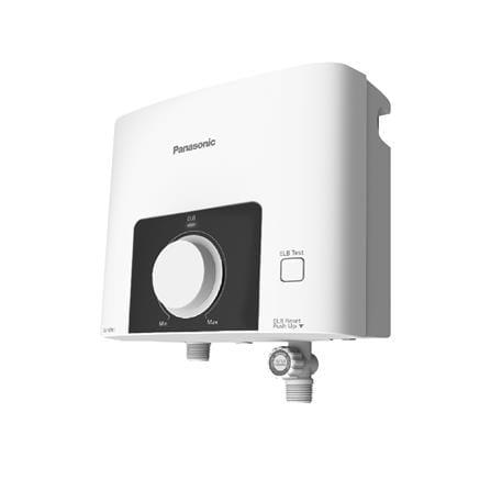 เครื่องทำน้ำร้อน PANASONIC DH-6SM1TW 6000 วัตต์ สีขาว/ดำ_1