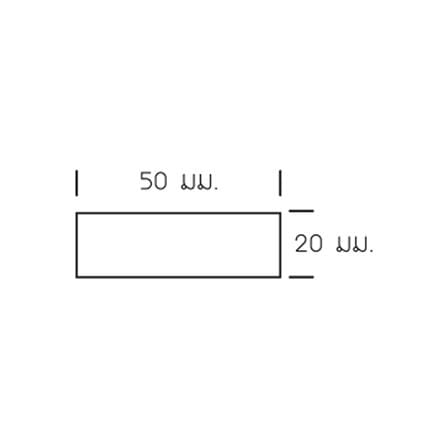 ไม้ระแนง WATSADUNIYOM แบบตัน 5X300X2 ซม. สีไม้สัก_3