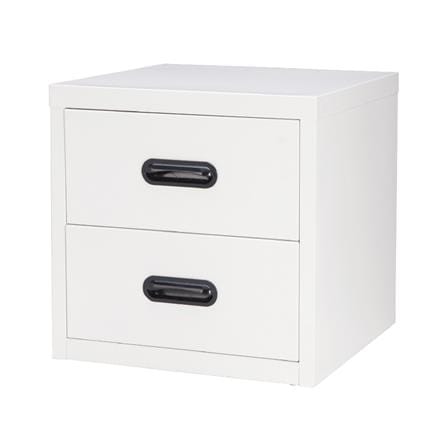 ตู้ลิ้นชักเหล็ก 2 ลิ้นชัก KIOSK UNI-4 สีขาว_0