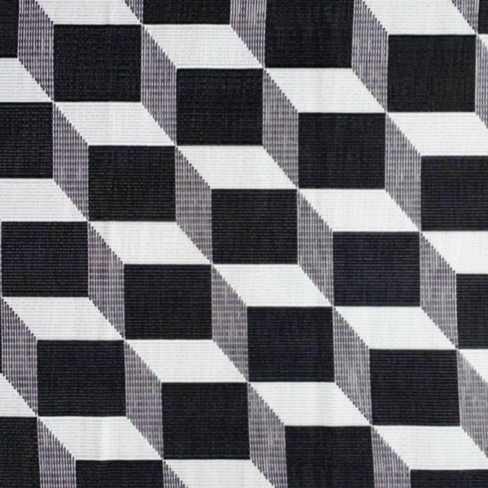 เสื่ออเนกประสงค์ MAT-ER TILES 3D 150x150 ซม. สีขาว-ดำ