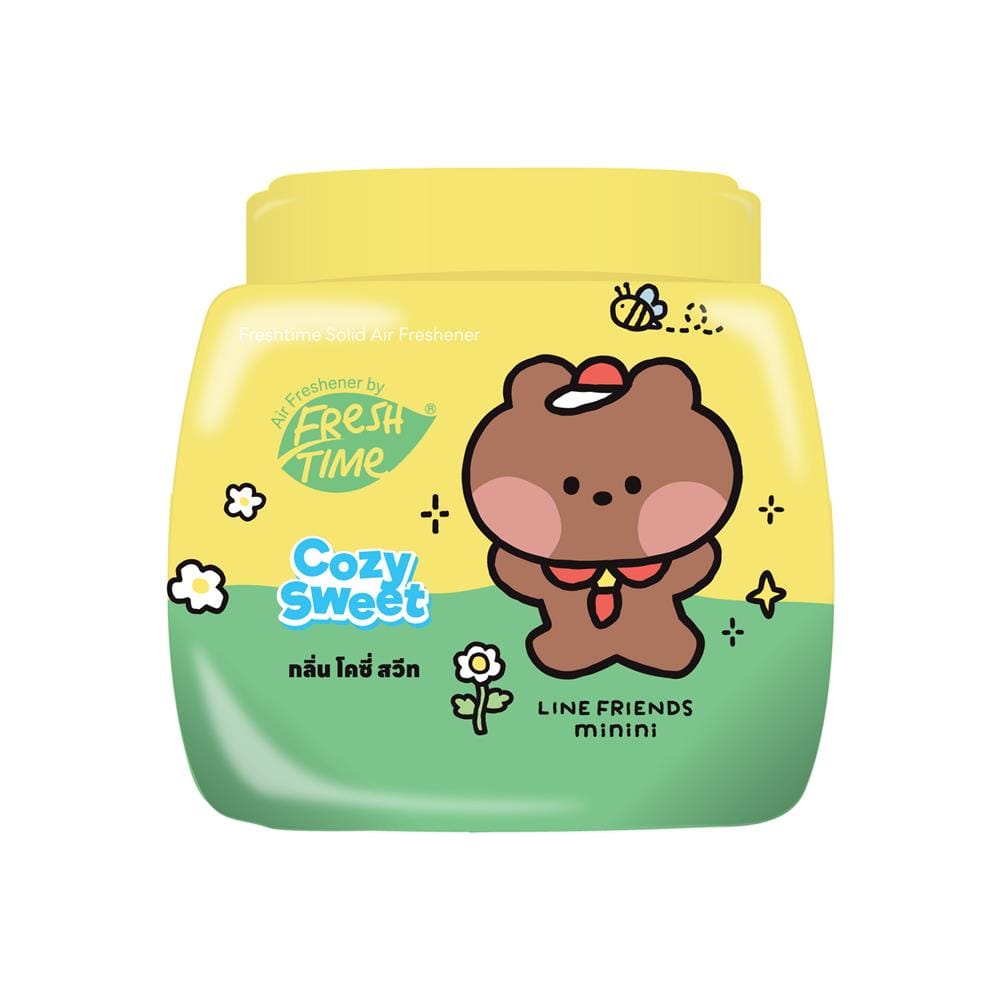 เจลปรับอากาศ FRESH TIME 155 กรัม COZY SWEET