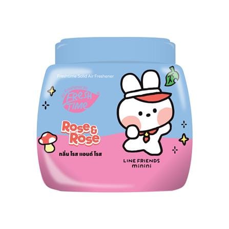 เจลปรับอากาศ FRESH TIME 155 กรัม ROSE&ROSE