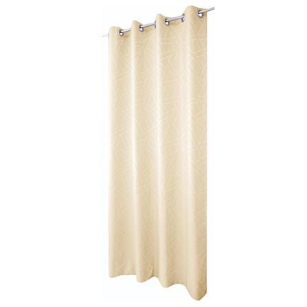 ผ้าม่าน EYELET HOME LIVING STYLE HAZA UV 150X250 ซม. สีครีม_2