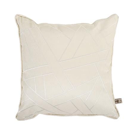 หมอนอิง HOME LIVING STYLE HAZA 18x18 นิ้ว สีครีม