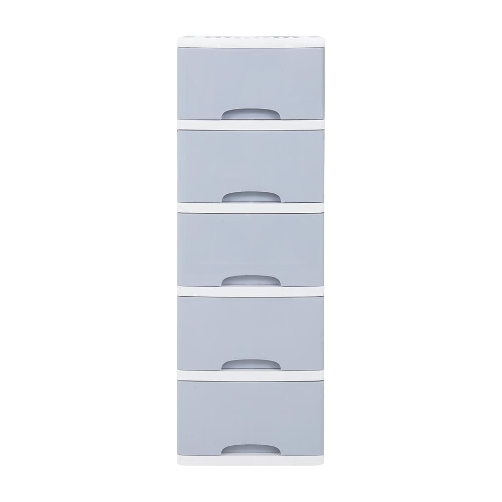ตู้ลิ้นชัก 5 ชั้น STACKO KS-515G 36x43.5x108 ซม. สีเทา