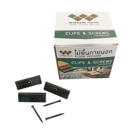 อุปกรณ์ไม้พื้นคลิปพลาสติก WATSADUNIYOM 8X8X6.5 ซม....