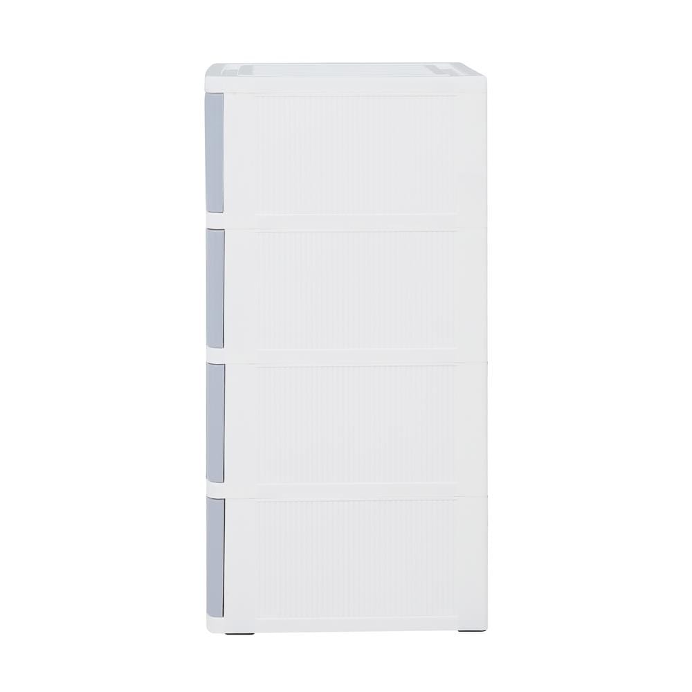 ตู้ลิ้นชัก 4 ชั้น STACKO KS-514G 36x43.5x87 ซม. สีฟ้า