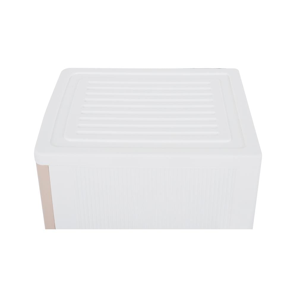 ตู้ลิ้นชัก 4 ชั้น STACKO KS-514P 36x43.5x87 ซม. สีชมพู