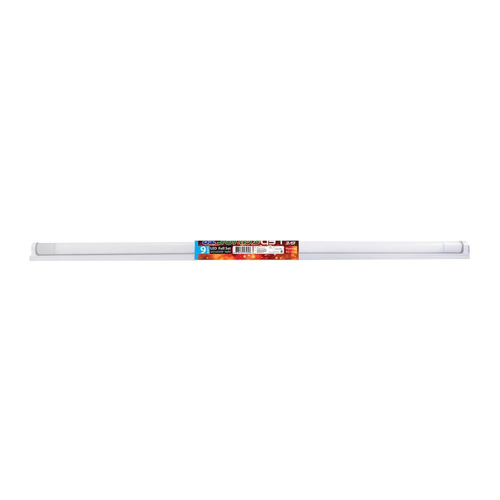 ชุดรางนีออน LED EVE T8 SAVER 9 วัตต์ WARMWHITE